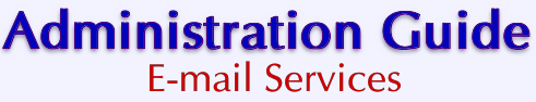 VPS v2: Administration Guide: E-mail Services