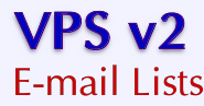 VPS v2: E-mail Lists