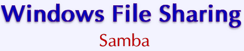 VPS v2: Windows File Sharing: Samba