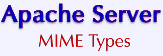 VPS v2: Apache Server: MIME Types