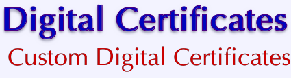 VPS v2: Digital Certificates: Custom Digital Certificates