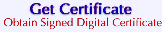 VPS v2: Get Certificate: Obtain Signed Digital Certificate