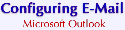 VPS v2: Configuring E-Mail: Microsoft Outlook
