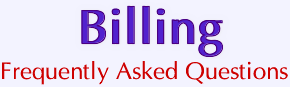 Billing FAQ